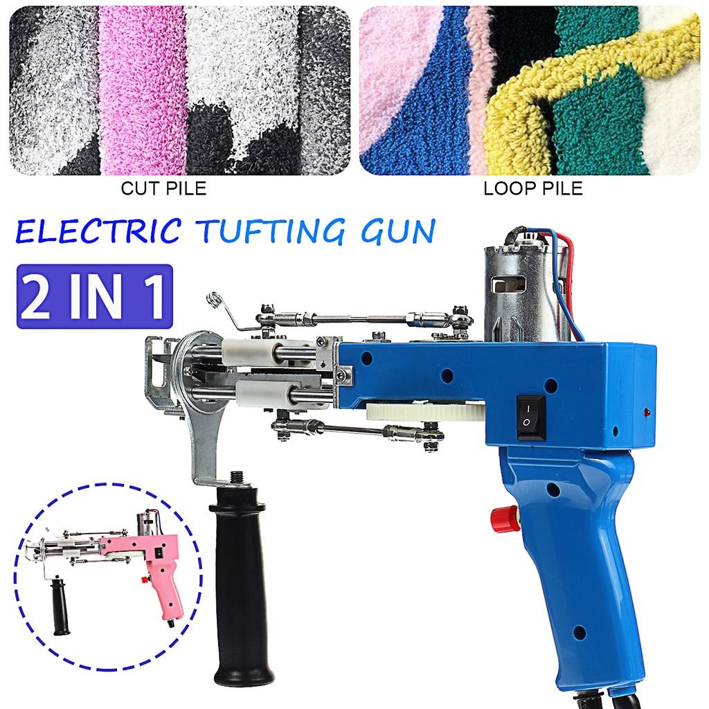 

AC110V-240V Электрические ручные тафтинговые машины для ковров Инструменты для изготовления ковров Регулируемые электрические пистолеты для тафтинга для плетения ковров 100 Вт 2 в 1