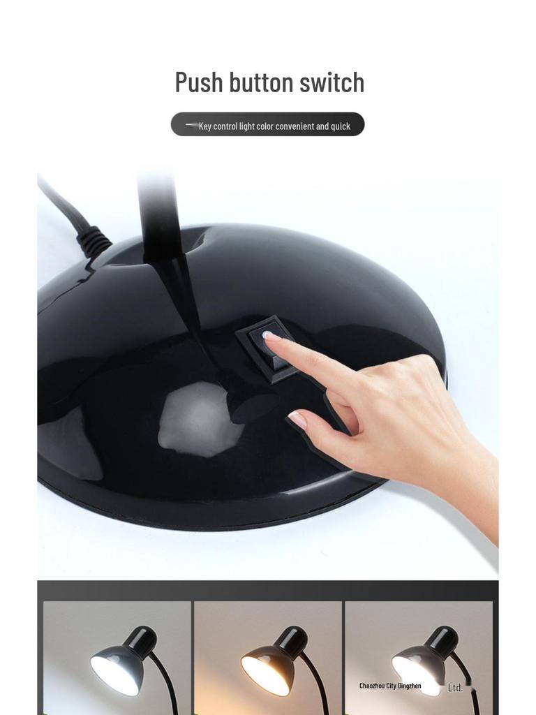 Eye-friendly LED Desk Lamp for Study & Office