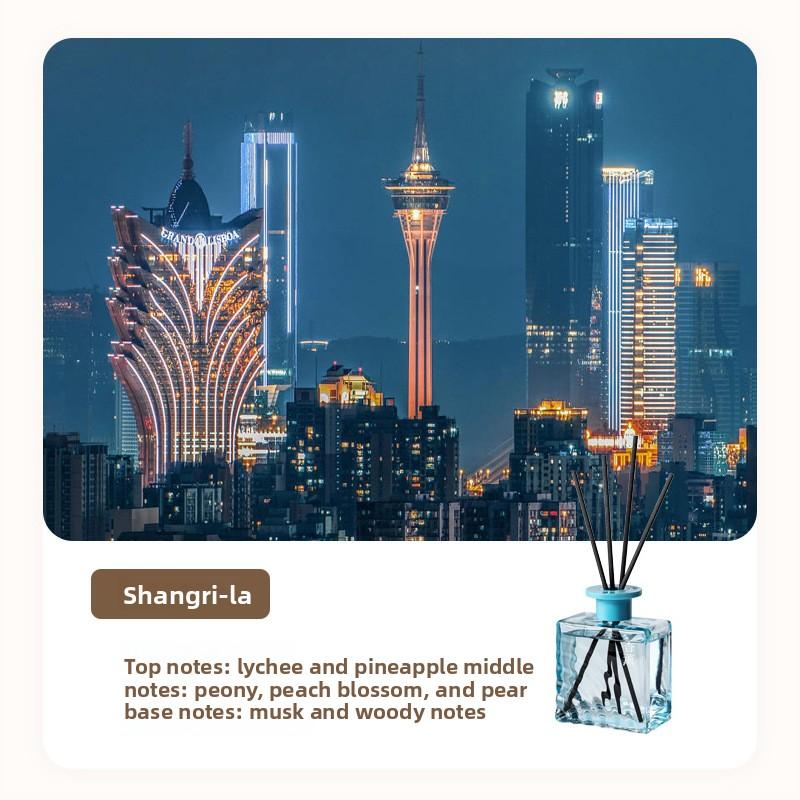 Household Living Room Aromatherapy Essential Oil Fresh and Elegant Decorative Item, Non-flame Aromatherapy Essential Oil Rattan Fragrance