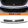For BYD Sealion 7 Sea Lion 07 EV 2026 2025 Stainless Black Car Rear Trunk Protector Plate Anti Hit/Dust Sill Decoration Cover