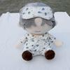 Niannyyhouse 10cm, 15cm, 20cm, 40cm Plush Doll Clothes, Eyeshade, Jacket, Pants, Pajama Set, Cotton Doll, Accessories, Dress-Up (40cm)