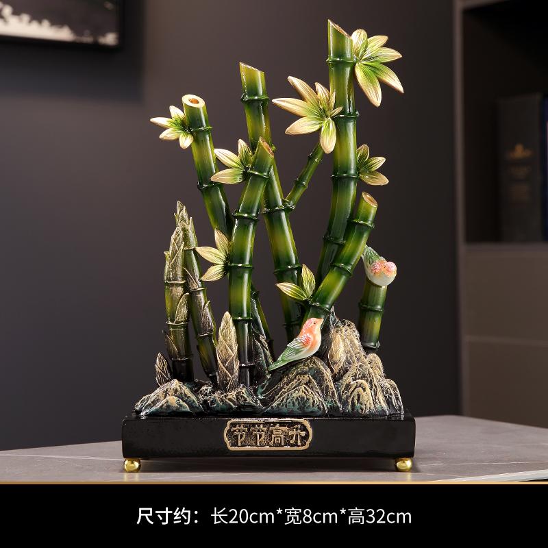 

ZYY поднимается и привлекает богатство, бамбуковые украшения, украшения для гостиной Ванчжай, тумба под телевизор