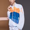 Li Ning New York Fashion Week Series Stand Collar Loose Sports Jacket Men Jacket Standard-White AJDP653-2