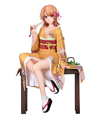 Mladistvá romantická komedie se mýlí po figurce Isshiki Iroha z PVC a ABS lakovaného kimona „My all“. Verze. 1/7 &