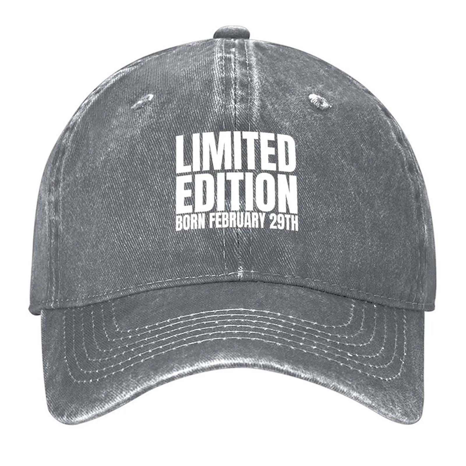 

Leap Year February 29th Limited Edition Birthday Baseball Cap Streetwear hats on offer Snap Back Hat Womens Beach Outlet Mens