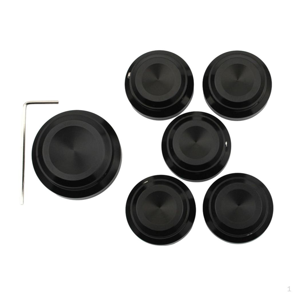 6x Motorcycle Nut Cover Cap Replaces for Nightster 975