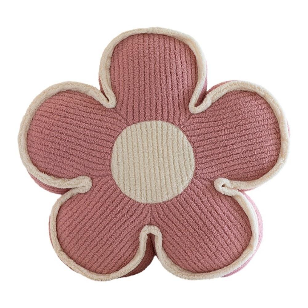 Soft Flower Pillow Flower Shaped Seat Cushion Multifunctional Sofa Decor Cushion Office