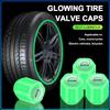 Car Tire Valve Caps Luminous Valve Stem Caps For Volvo XC90 XC60 XC70 XC40 V90 V60 V40 C70 C30 S80
