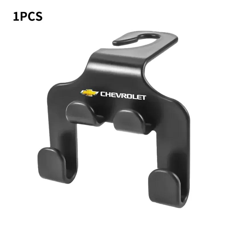 

1/2pcs Car Hook ABS Seat Back Hanging Phone Headrest Hanging for Chevrolet Spark Silverado Trailblazer Cruze Captiva Accessories