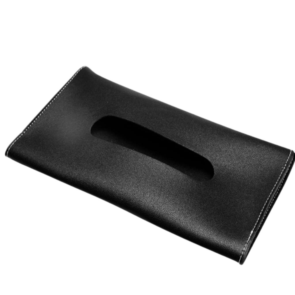 GRASSCALM Car Tissue Tissue Sun Visor Mount Tissue PU Hanging Car Accessory of Case, Cover, Holder, Leather, (Set 2)