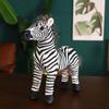 Simulated Zebra Plush Toy Zebra Doll Safari Souvenir Rag Doll