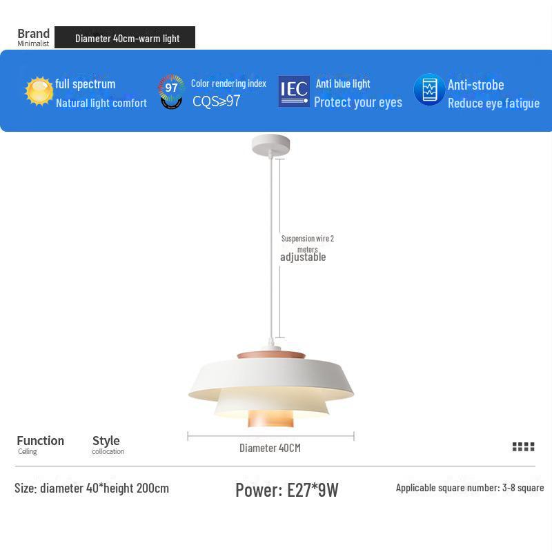 Nordic Designer Chandelier - Danish Dining & Cafe Lamp