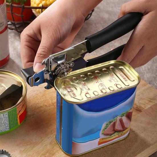 Cans Lid Multifunctional Opener Professional Labor-Saving Ergonomic Safety Manual Side Cut Jar Opener