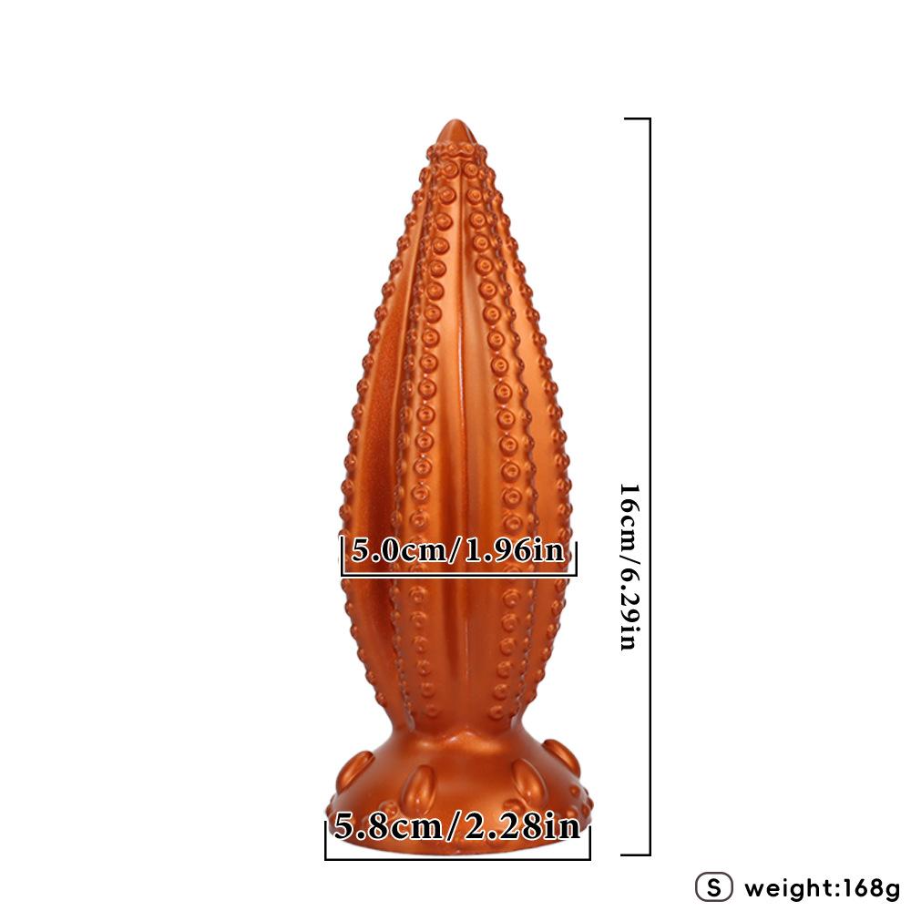 Tappo Anale Tentacolo - Giocattolo Anale Indossabile in Silicone, Giocattolo per Adulti SM con Texture Realistiche, Giocattoli Anali per Principianti