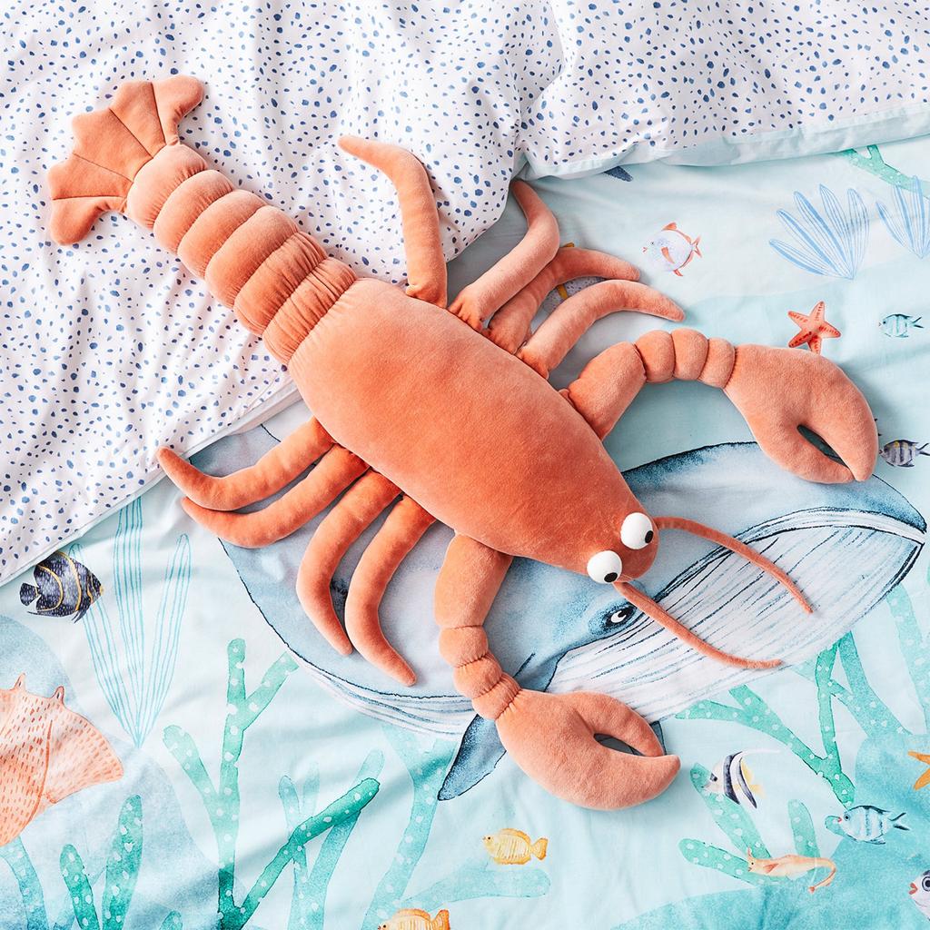 Meeres-Tier-Bettwäsche-Set: 100% Baumwoll-Bettbezug, Einzelbett- bis Queen-Size