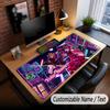 Custom Name Text Big Mouse Pad,Miraculous Ladybug Soft Non Slip Extended Desk Mat For Home Office
