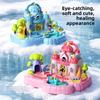 Magnetic Castle Playset For Kids With Realistic Doll Figures For Creative Imaginative Play
