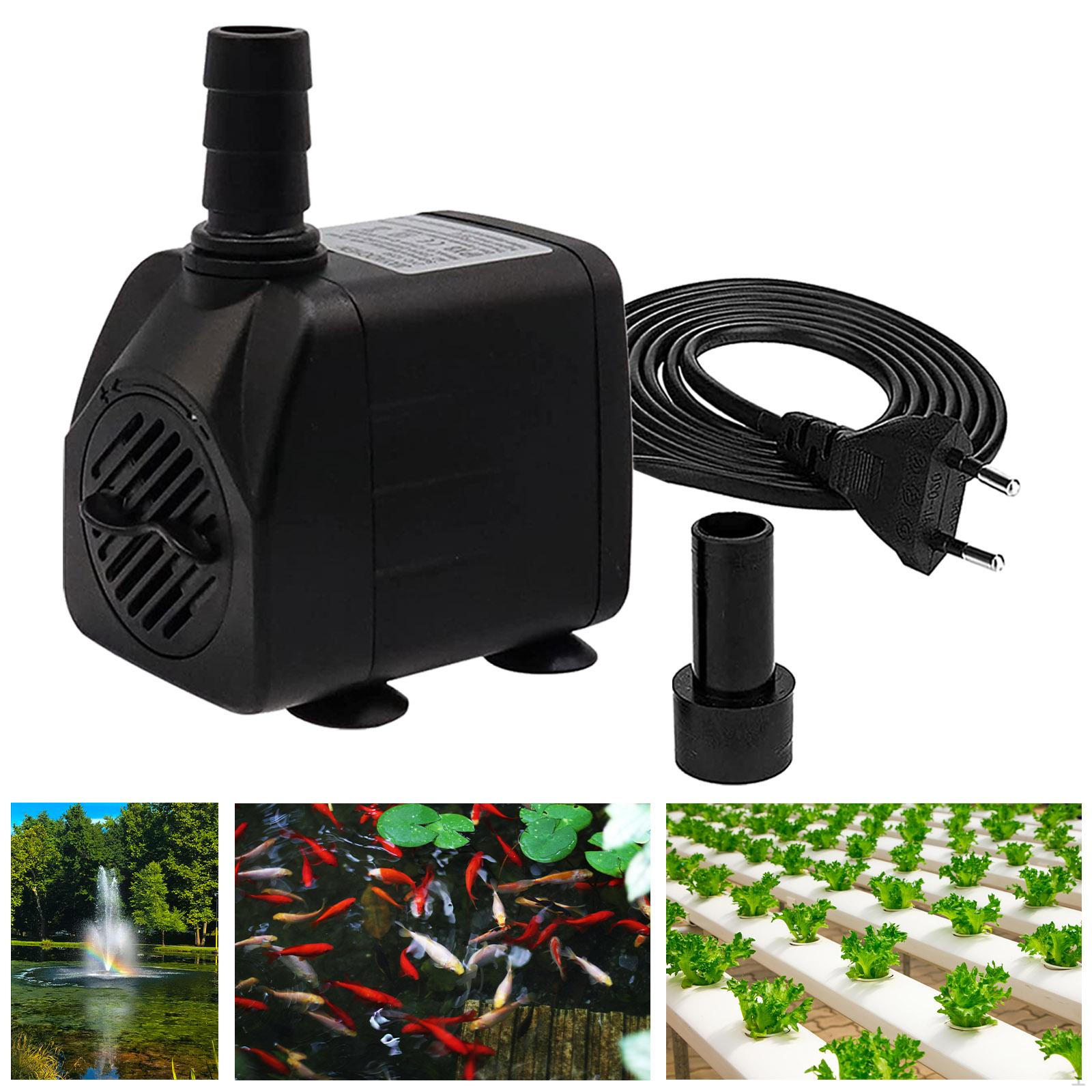 

Мини-погружной фонтанный насос 10 Вт 600 л/ч садовый пруд аквариумная вода