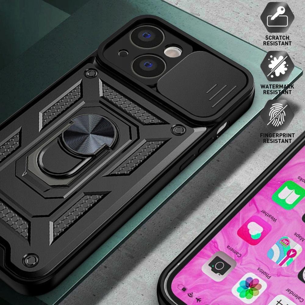 Case for Samsung Galaxy S23 Plus SLIDE ARMOR BACK + GLASS