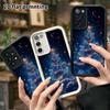 Phone Case: 2D Flat Samsung Galaxy A34 A35 M05 M06 S20 S22 S21 FE Plus 5G Layered Case, Crystal Christmas Tree, Christmas and Halloween Gift