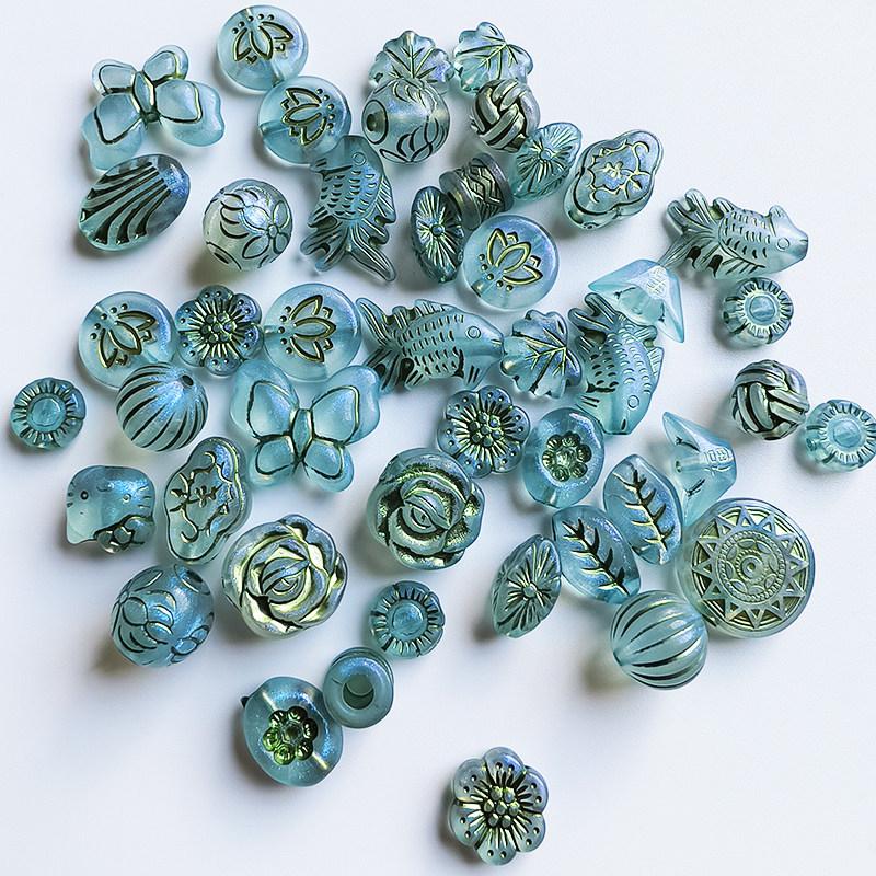 DIY Mixed Color Acrylic Beads for Jewelry Making