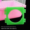 Hamster Maze Tunnel DIY Assembly: Small Pet Cage Villa Accessories with External Bathroom Sauna.