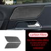Für Mercedes Benz B-Klasse W247 – Real Carbon Fiber Front Door Panel Dekoration Aufkleber Auto Innenraum