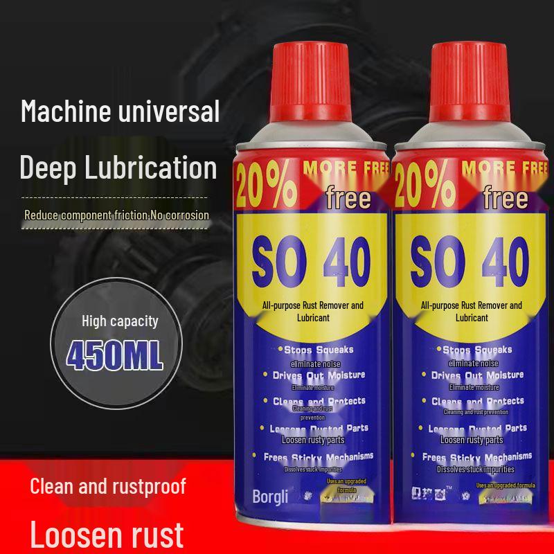 Rust Inhibitor Lubricant & Metal Cleaner: Powerful Rust Remover & Screw Loosener