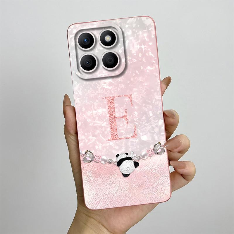 For Honor X8B Case Honor X8b Phone Case Fashion Crown Letters Liquid Silicone Full Package Matte Anti Drop Soft Protective Cover