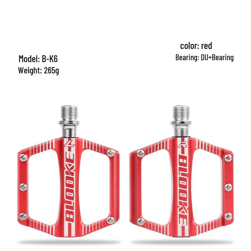 

Легкие алюминиевые велосипедные педали Lishi B-K6