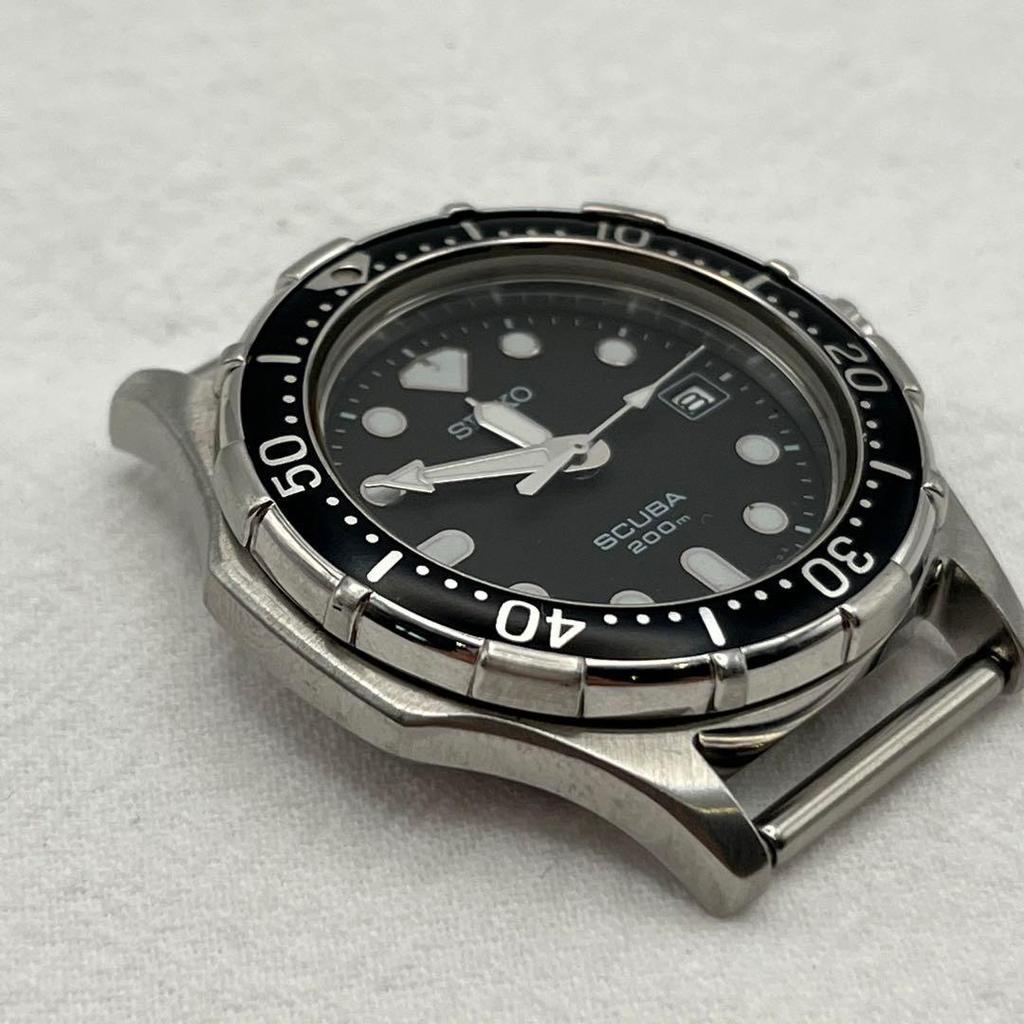 Used [Working item] SEIKO SCUBA 200m quartz watch body only