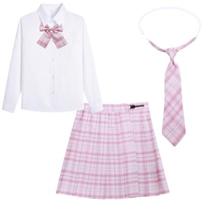 Formemory Sailor Uniform Perfect for Schoolgirl and Including Short Long and Perfect for Amusement Entrance School and Cultural Festivals Size 4-Piece