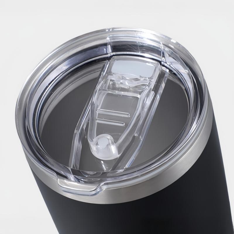 20oz 304 Stainless Steel Insulated Thermos Cups, Double-Wall Vacuum Insulation, Coffee/Beer/Party Cups with Spill-Proof Lid