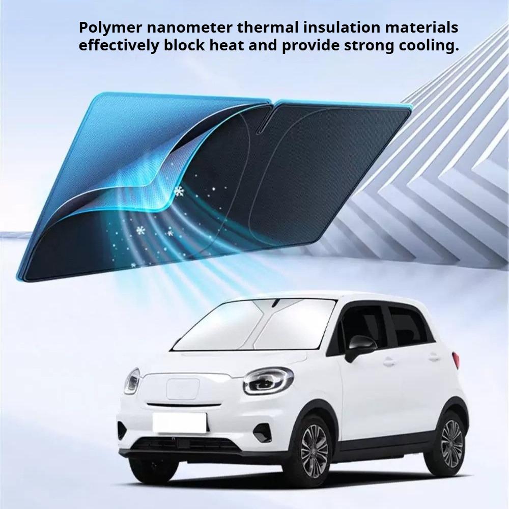 For Leapmotor T03 21-26 Car Front Windshield Sunshade UV Protection Exterior Windshield Sunshade Heat Insulation Car Accessories