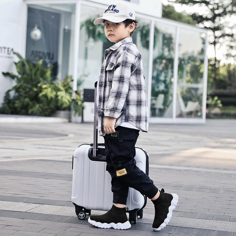 Slipper für Mädchen, High-Top-Mokassins für Jungen, Slipper, Halbschuhe für Jungen, leichte Slipper für Schülerinnen und Kinder, Unisex