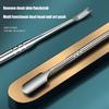 Double-Ended Nail File Stainless Steel Cuticle Remover Dead Skin Cuticle Pusher Trimmer Pedicure Nail Tools