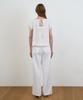 DEHEVE Volume Shirring Blouse [Ivory]