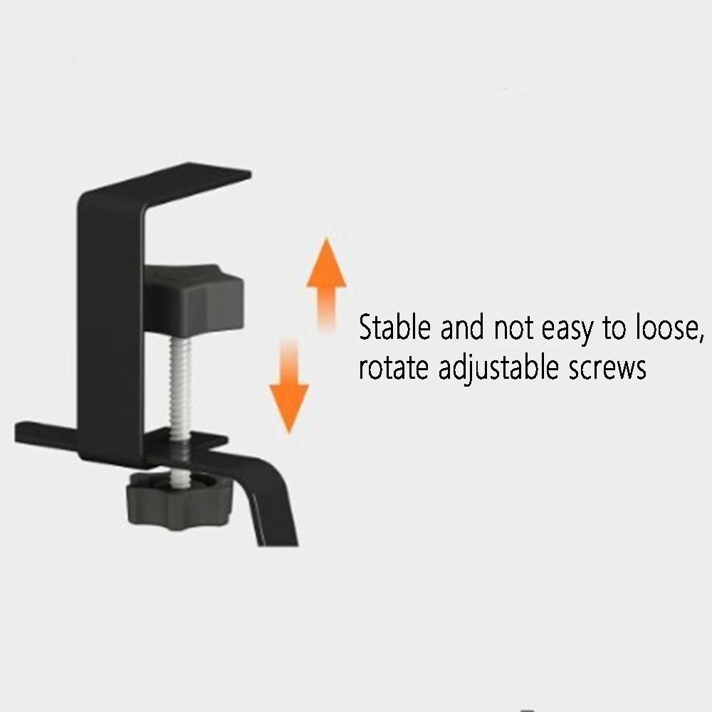 Adjustable Table Desk Hanger Portable Backpack Storage Hook Hanging Bag Hook  for Desk Side