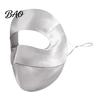 Protective Face Veil for Hiking Silk Full Mask Women, Breathable UV Protection Sun Shield Gear with Adjustable Straps Outdoor Running And Summer