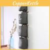 Bolsa de Parede para Armazenamento Zakka de Algodão e Linho Para Organização do Quarto