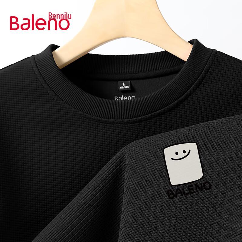 

Baleno Men s Waffle Knit Round Neck Sweatshirt L