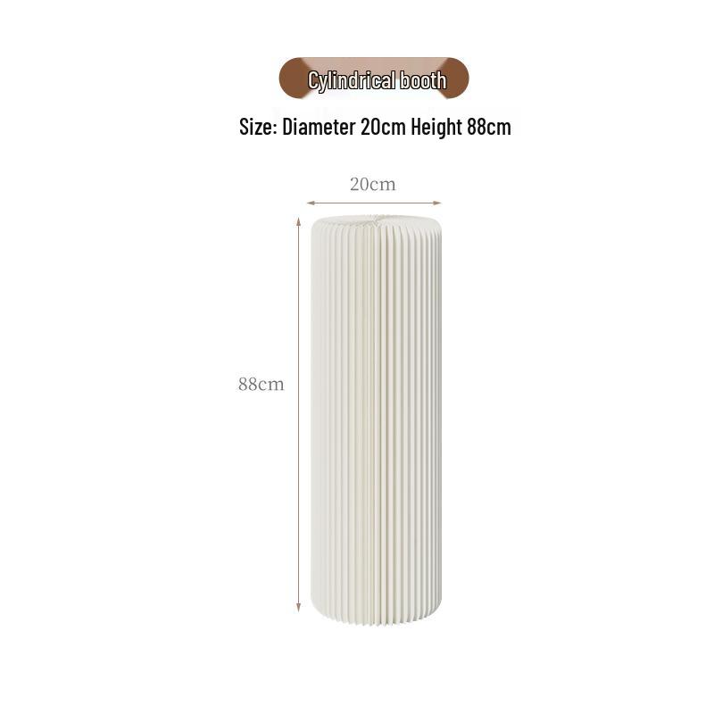 Creative Foldable Cylindrical Display Rack and Wedding Ornament Stand