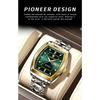 BINBOND B400 Top Brand Quartz Waterproof Watches For Men Luxury Diamond Dial Elegant Stainless Steel Luminous Business Men Watch