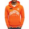 Frankfurt Deutschland Flagge Buchstabenaufdruck Herren Kapuzenpullover Fleece Hoodies Tasche Locker Sportbekleidung Bequem Mehrfarbig Herren Hoodie