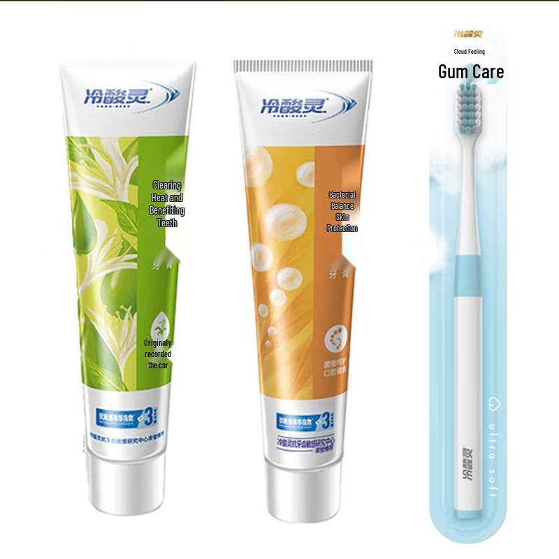 

Cold Sensitive Multi-Effect Toothpaste & Brush Set