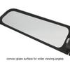 2pcs Motorcycle Rearview Mirror Adjustable Rotating Wind Wing Mirror Replacement for Ninja 250 300 H2 H4