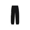 Li-Ning Badfive Series Solid Color Drawstring Joggers With Fleece Lining Men Bottoms Black AKLSB89-1