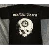 Vtg Brutal Truth Totenkopf Unisex T-Shirt Schwarz Unisex Alle Größen S Bis 5xl Ta5684