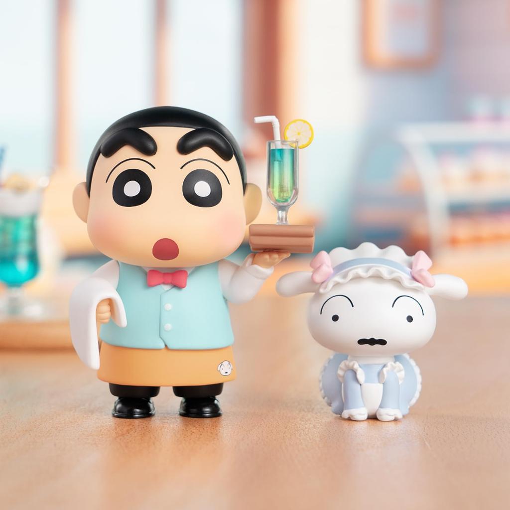 TOP TOY Crayon Oishii Kasukabe Series Gachapon Blind Box Figure Plastic Model Premium Toy PVC Soft Vinyl Character Birthday Gift Collectible Shin-chan