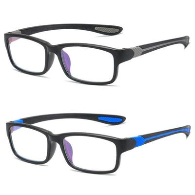 Black Sports Reading Glasses Blue Light Blocking  Presbyopia Eyeglasses For Men Women Hyperopia Optical Eyewear +100 To+400